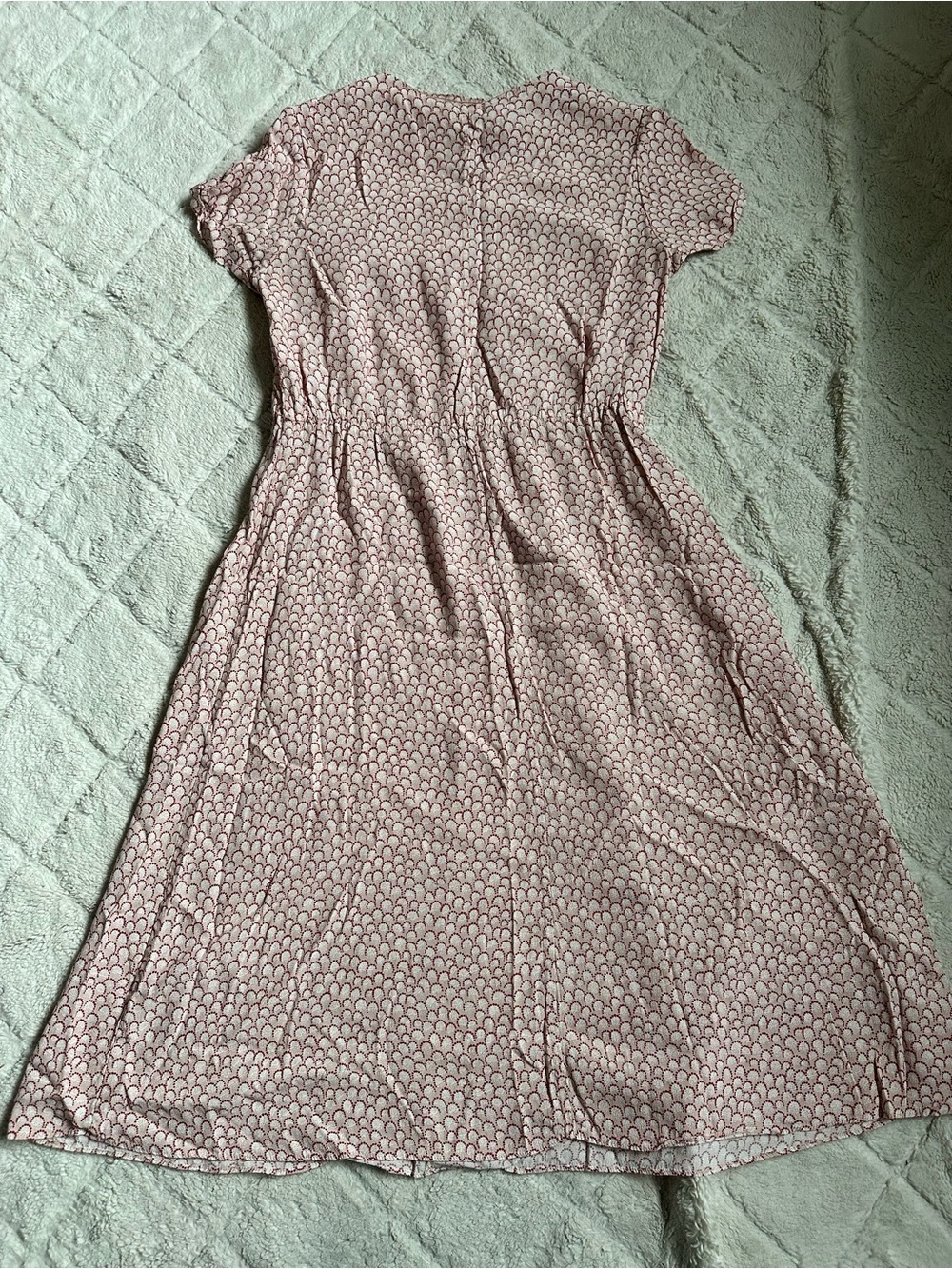 Boden | Pink and White Alisa Dress | Size 6 - Picture 4 of 10